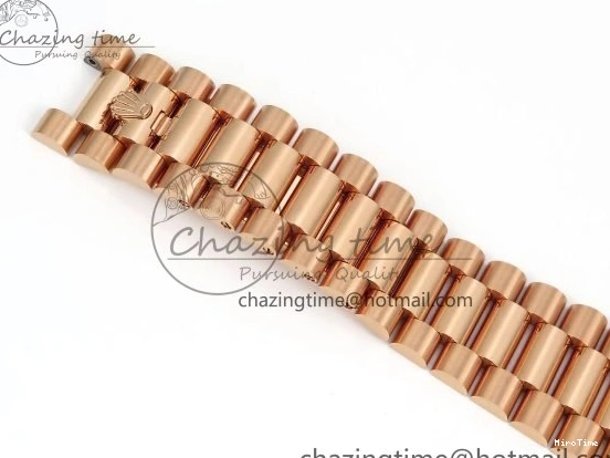 MiroTime 1228 Day Date 40 RG 228235 ARF 1:1 Best Edition Green Roman Dial on President Bracelet VR WrinkleFree 1509